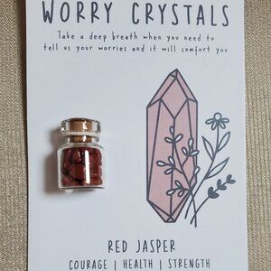 Red Jasper Worry Crystals